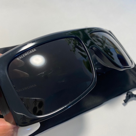 Balenciaga Square frame acetate sunglasses - Picture 7 of 13